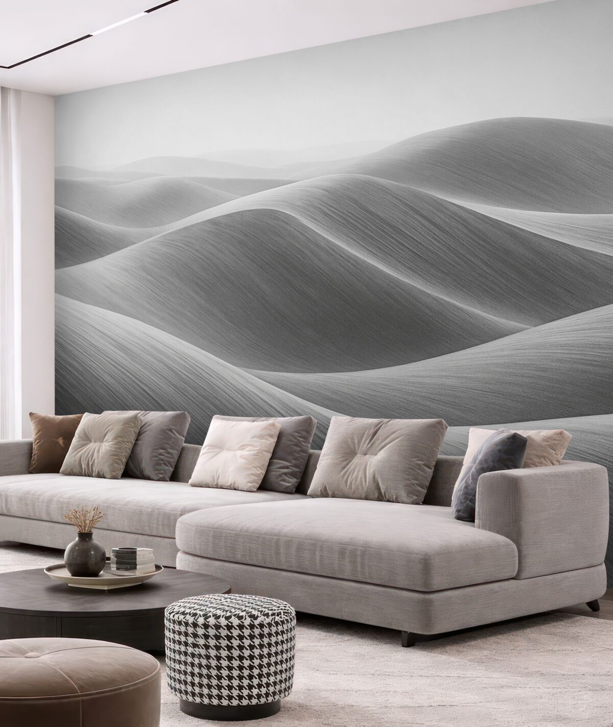 Fototapeta Ulokowane na zboczach gór reliefy.