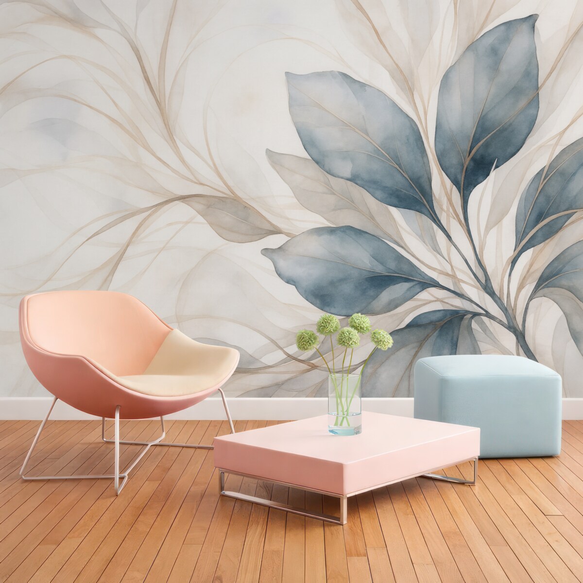 Fototapeta Subtelny, spory kwiat.