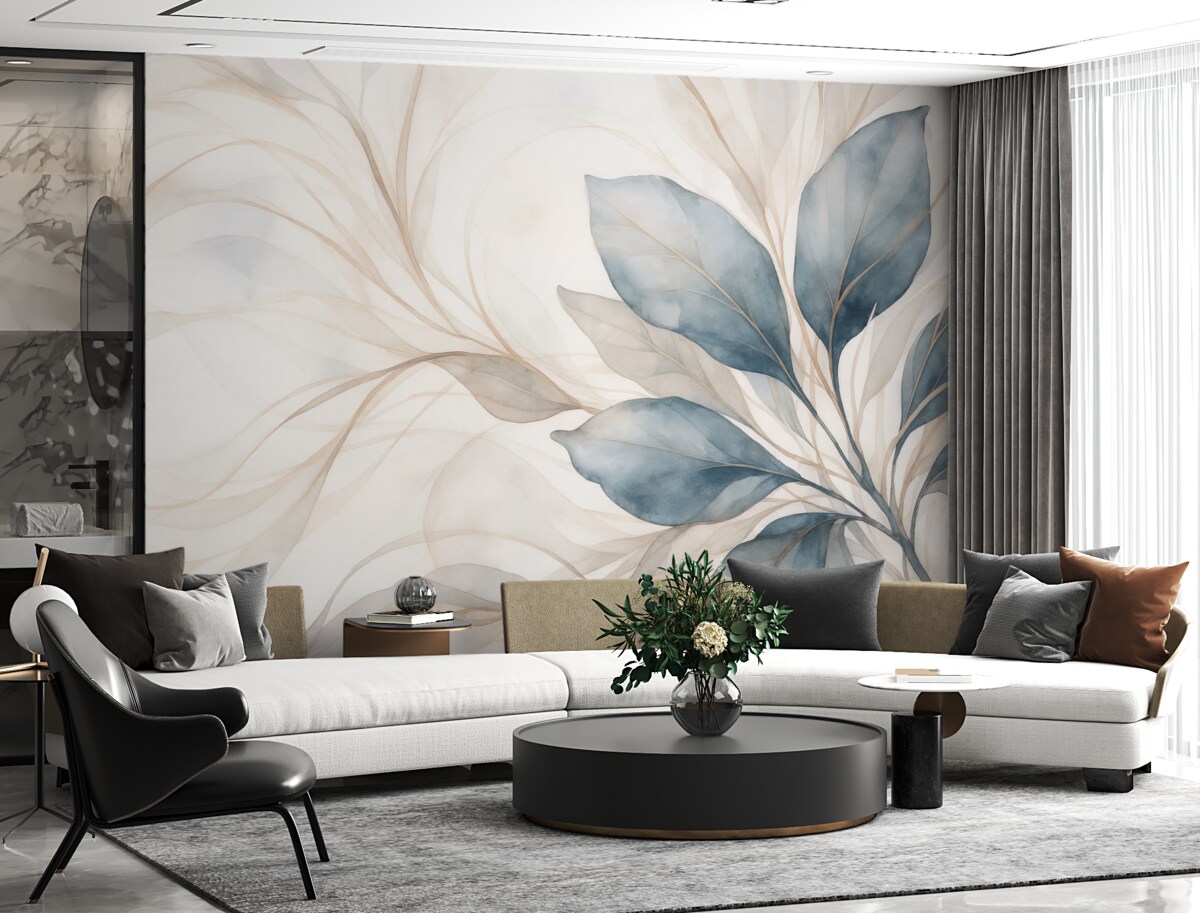 Fototapeta Subtelny, spory kwiat.