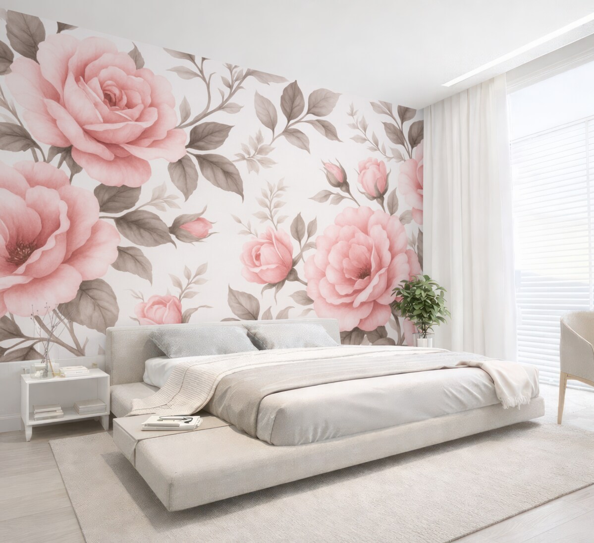 Fototapeta Liście w klimacie retro.