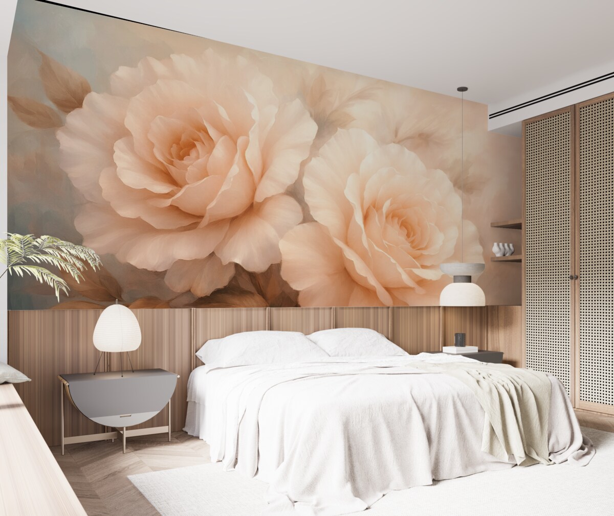 Fototapeta Dwa kwiaty.