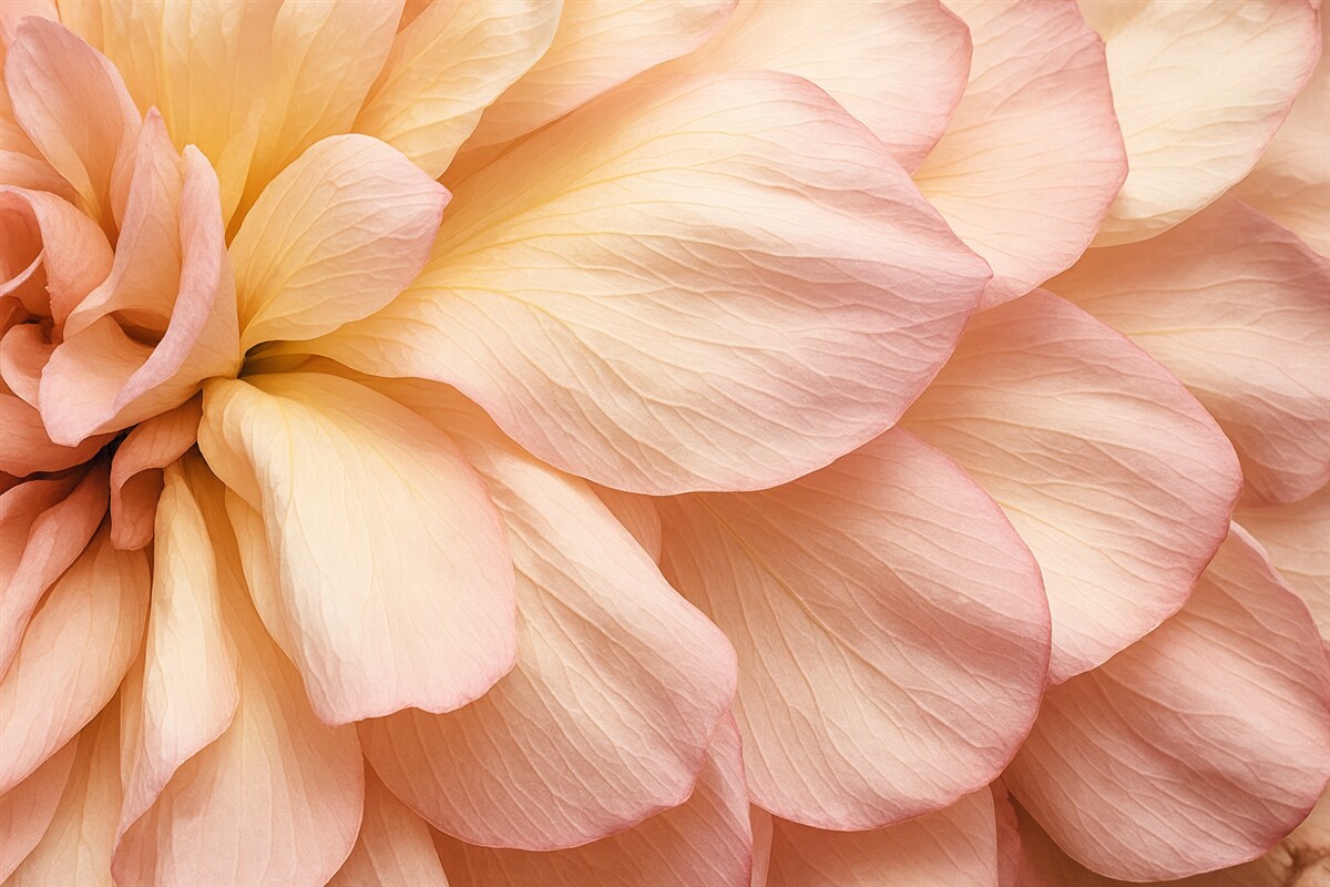 Fototapeta Wielkie płatki, różowe tonacje.