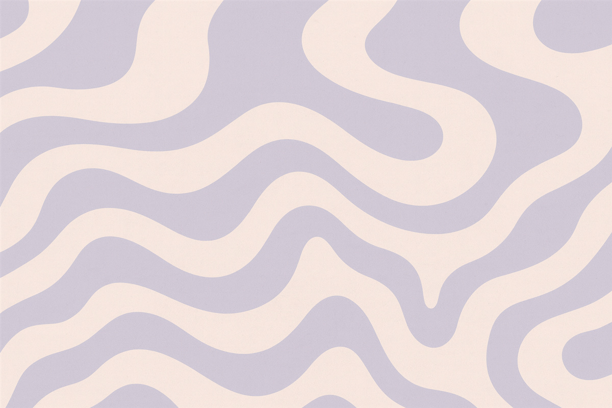 Fototapeta Skręcające się gustowne linie.