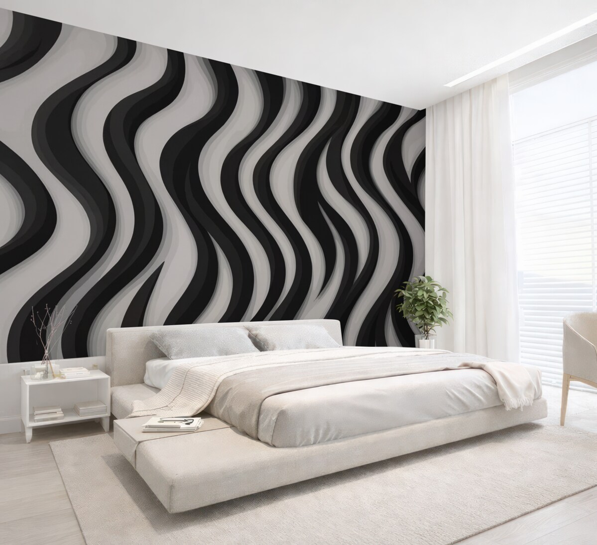 Fototapeta Ciemne fale