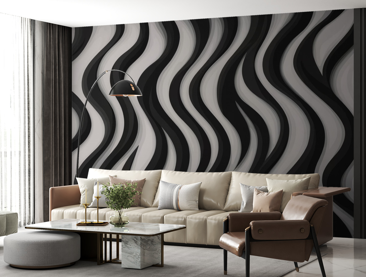 Fototapeta Ciemne fale