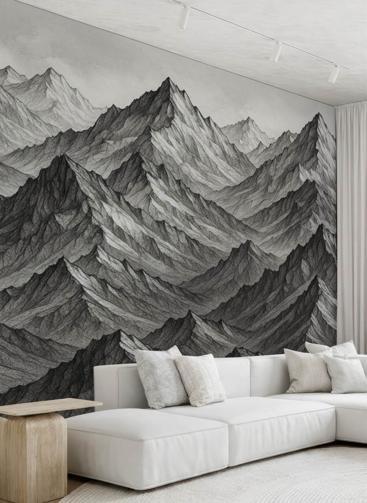 Fototapeta Linie górskie