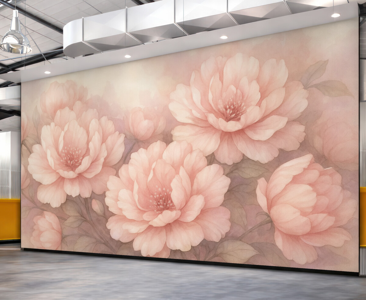 Fototapeta Różowe floery.