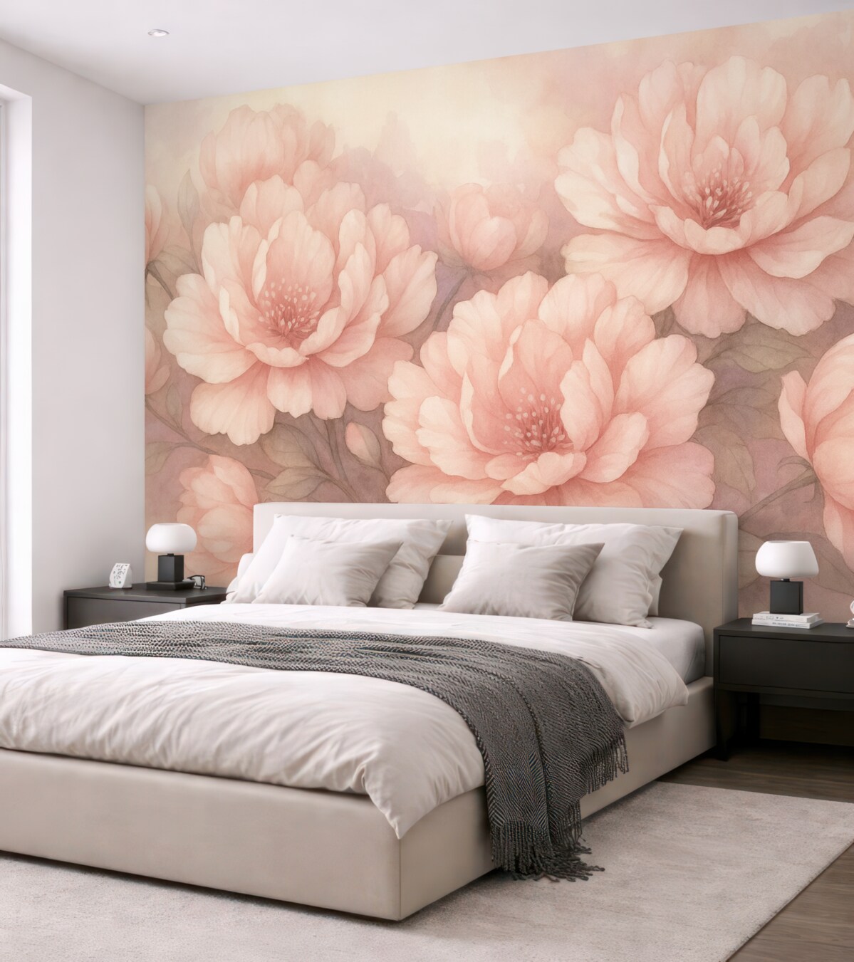 Fototapeta Różowe floery.