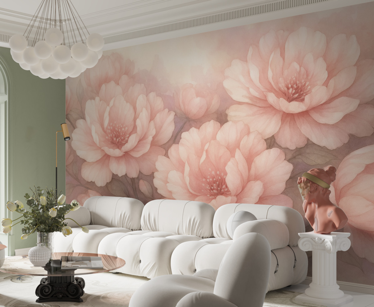 Fototapeta Różowe floery.