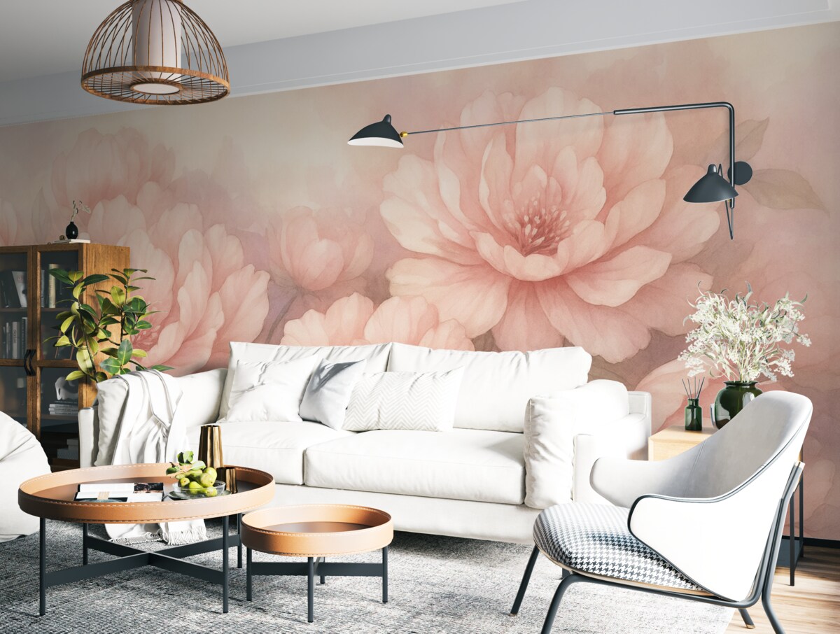 Fototapeta Różowe floery.