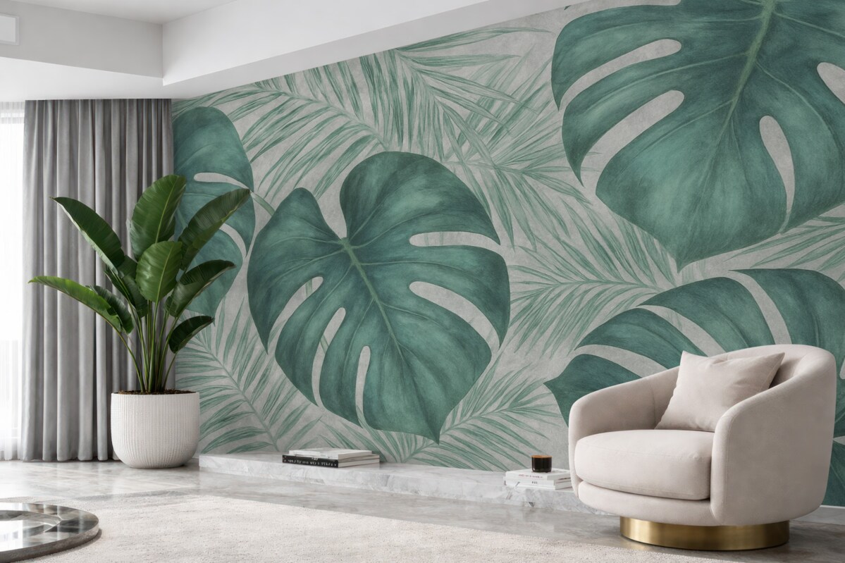 Fototapeta Liście tropikalne