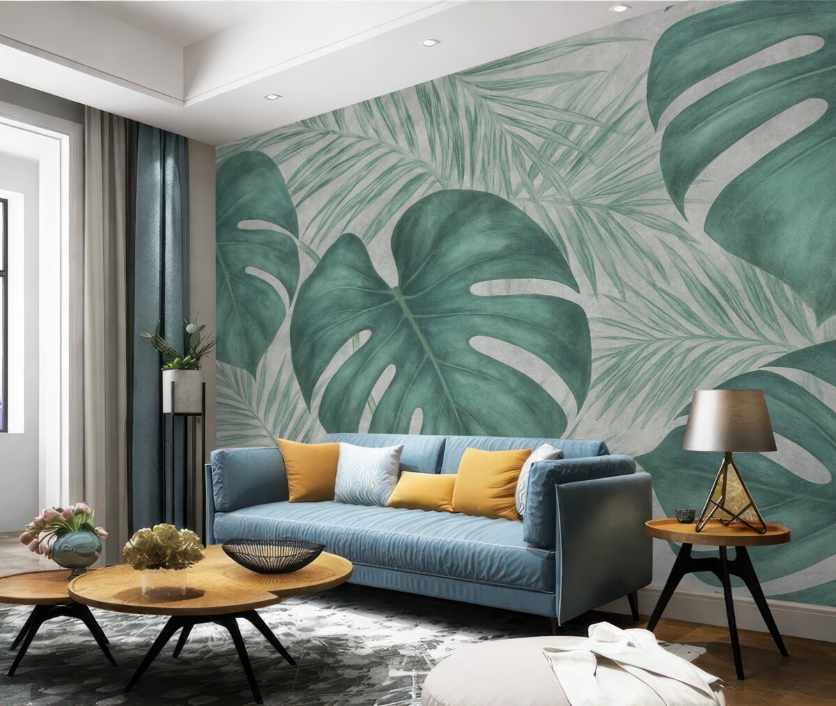 Fototapeta Liście tropikalne