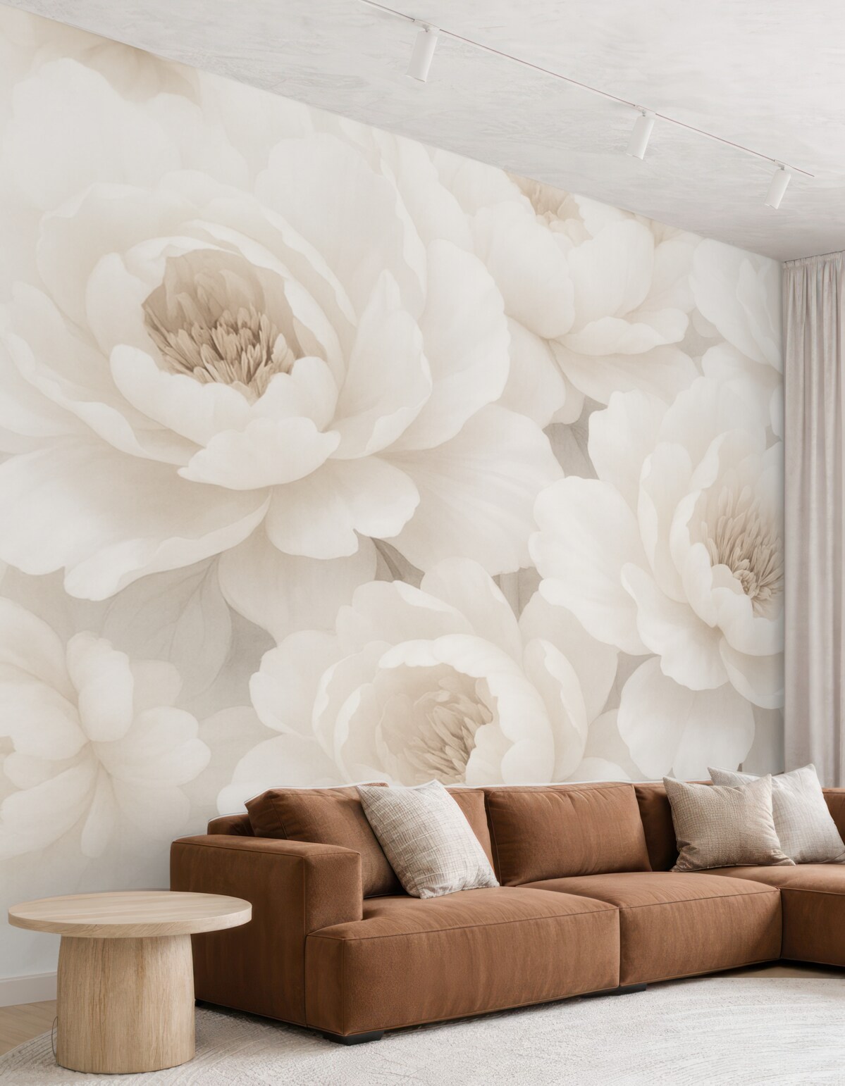 Fototapeta Białe kwiaty róży