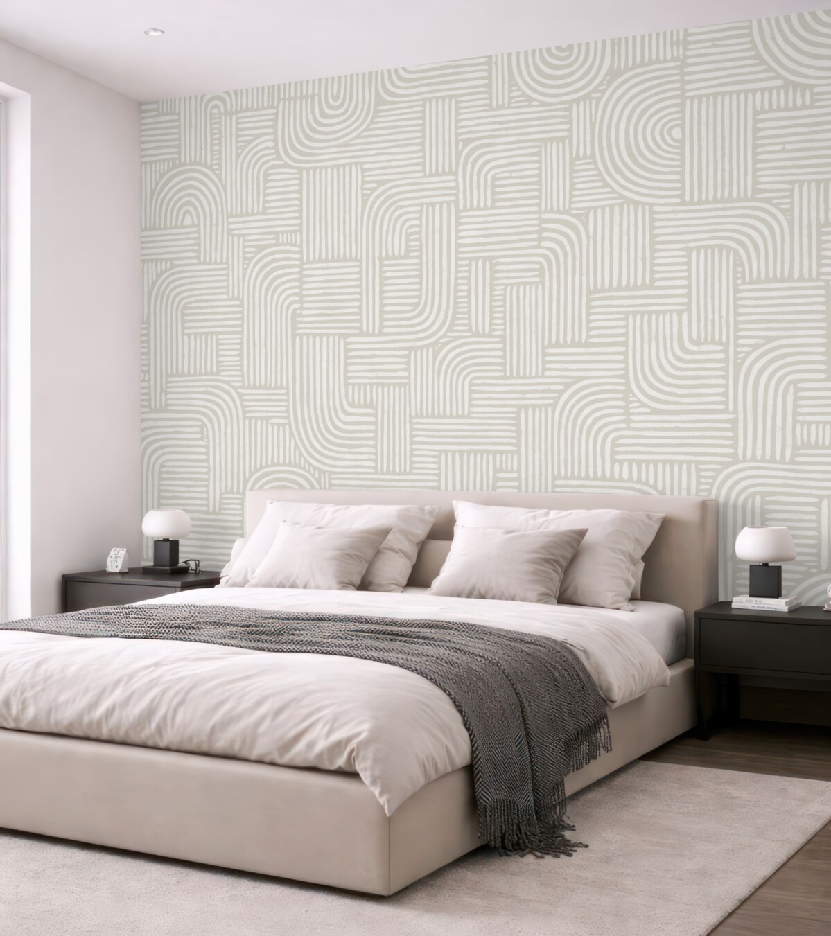 Fototapeta Wzór boho w subtelnych odcieniach.