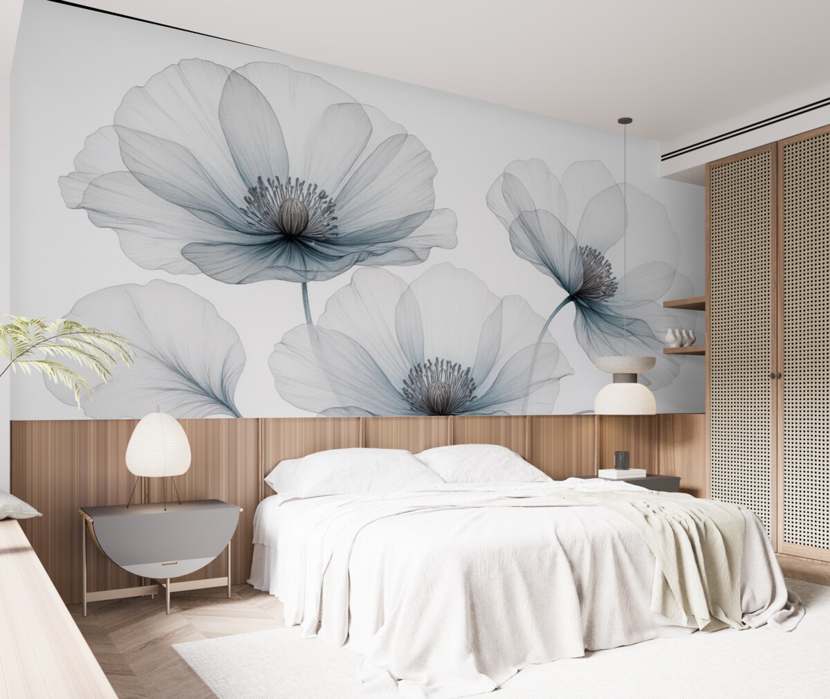 Fototapeta Eteryczne rośliny kwiatujące.