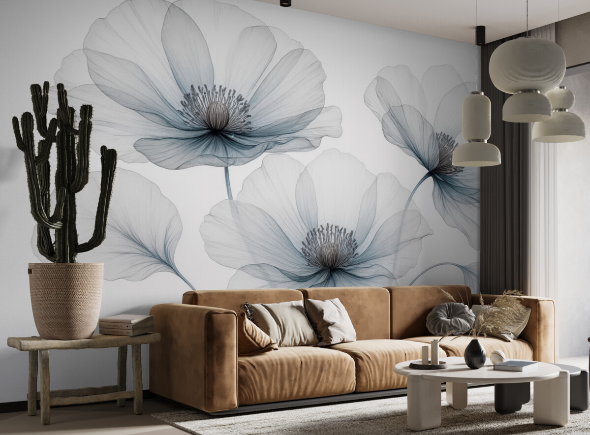 Fototapeta Eteryczne rośliny kwiatujące.