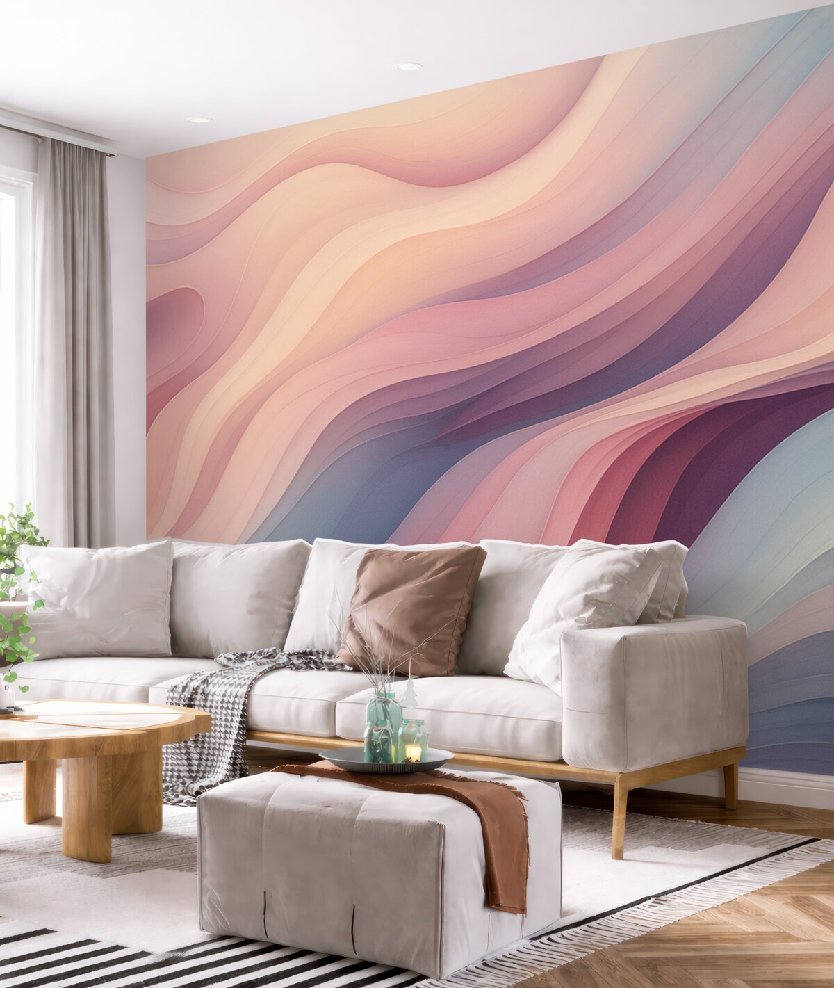 Fototapeta Delikatne fale.