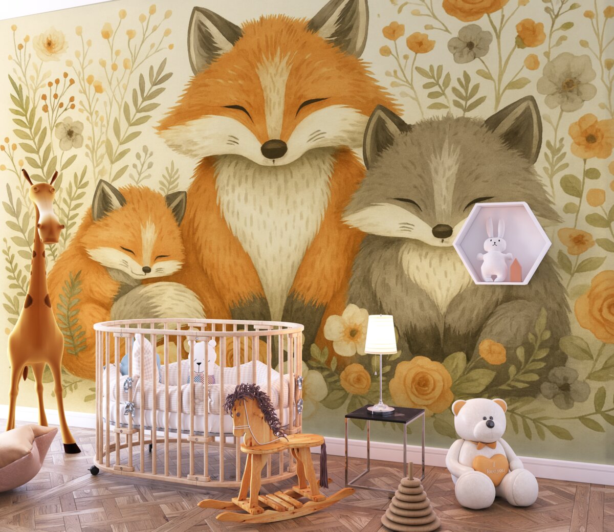 Fototapeta Przyjaciele z lasu