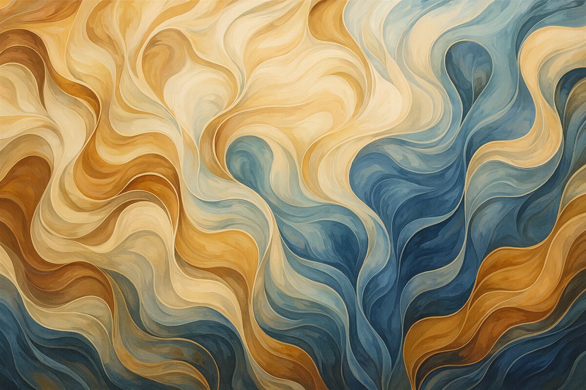 Fototapeta Fale zgody.