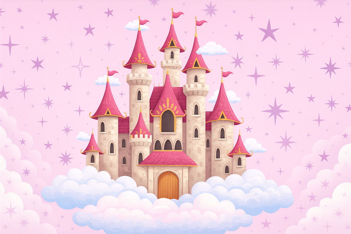 Fototapeta Twierdza w obłokach.