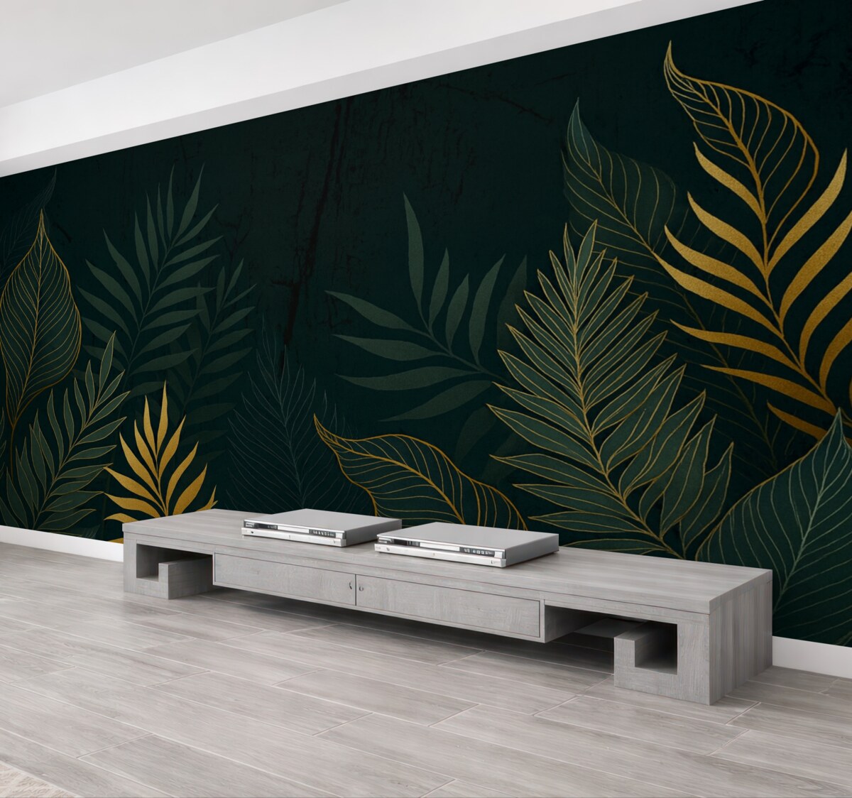 Fototapeta Tropiki w błękitnych tonacjach.