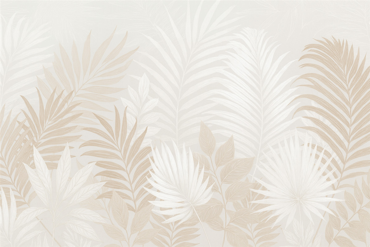 Fototapeta Stylowe liście tropikalne