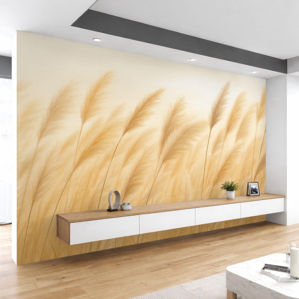 Fototapeta Subtelne kłosy zboża.