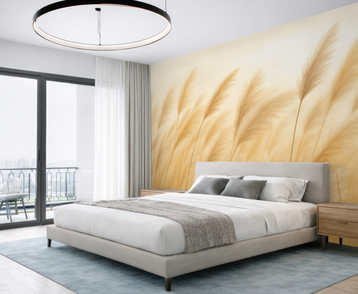 Fototapeta Subtelne kłosy zboża.