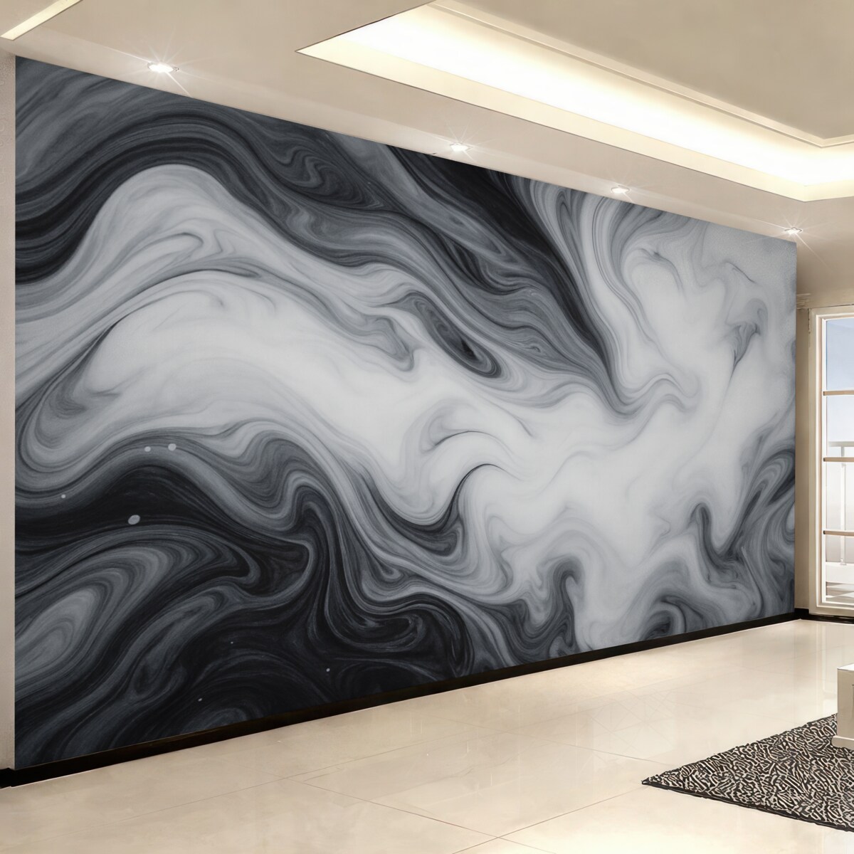 Fototapeta Fale niekonwencjonalne.