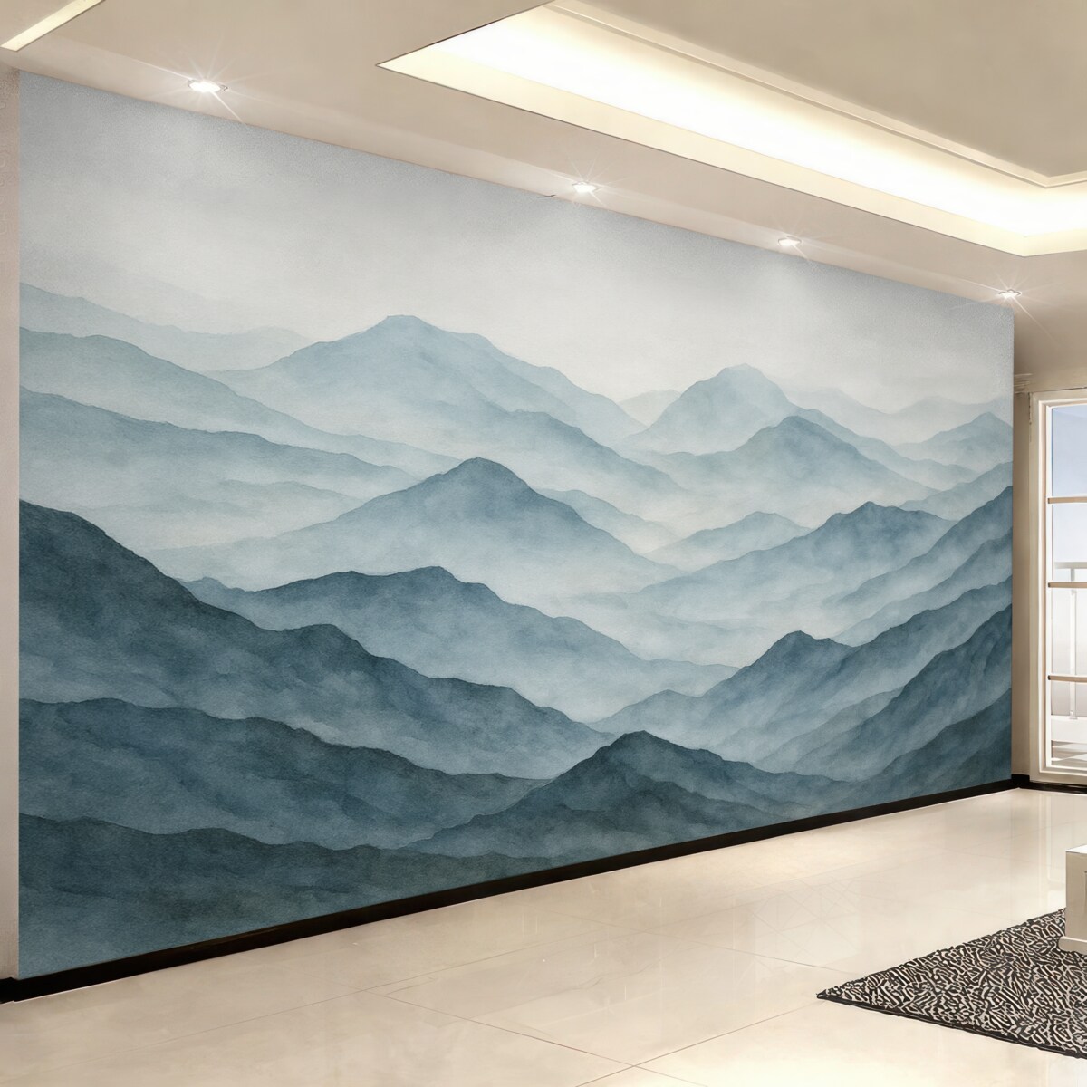 Fototapeta Abstrakcyjne szczyty.