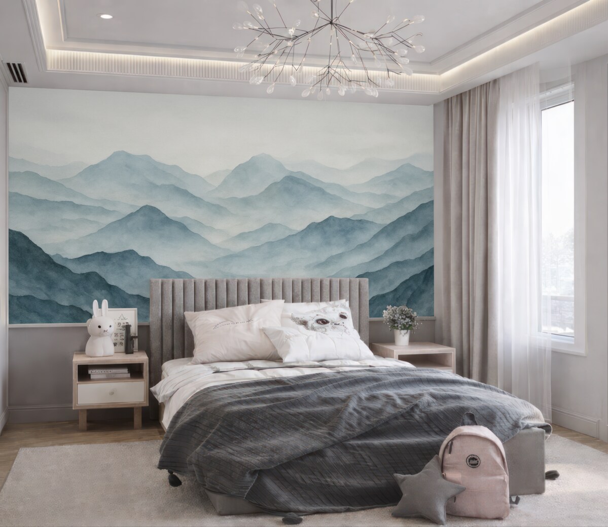 Fototapeta Abstrakcyjne szczyty.