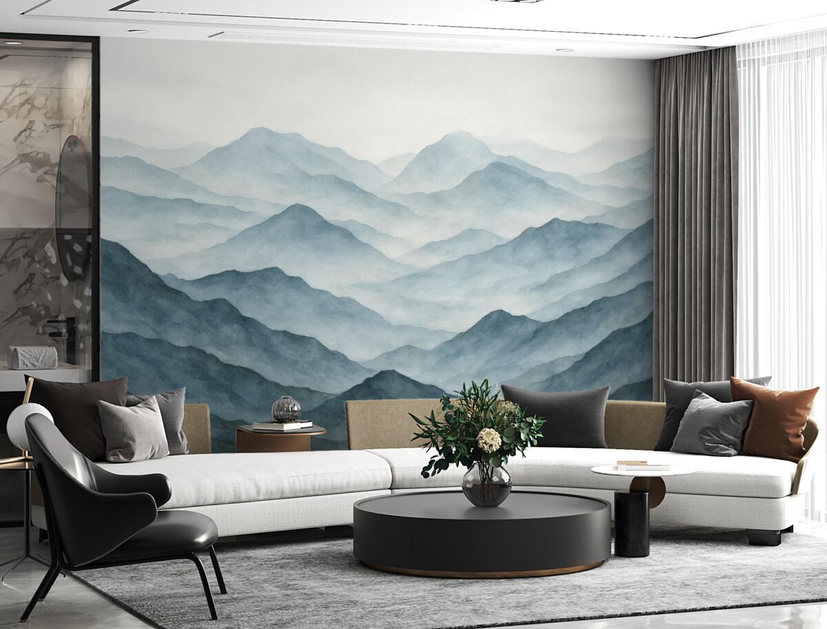 Fototapeta Abstrakcyjne szczyty.