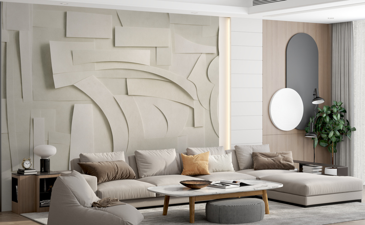 Fototapeta Betonowa ściana wspierająca.