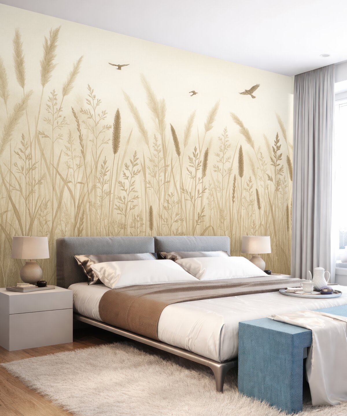 Fototapeta Łąka kłosów kukurydzy