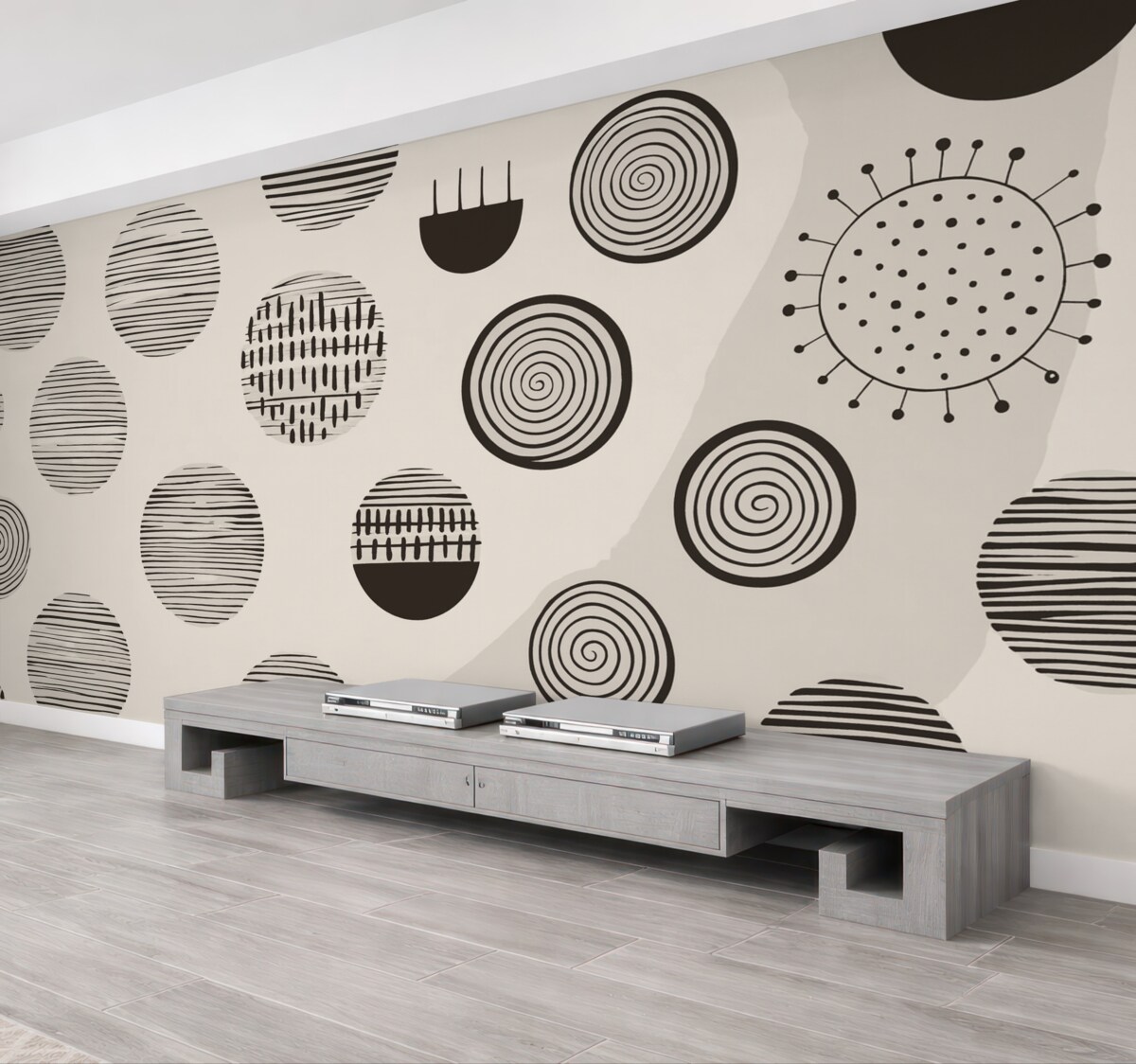 Fototapeta Wzory graficzne o charakterze abstrakcyjnym.