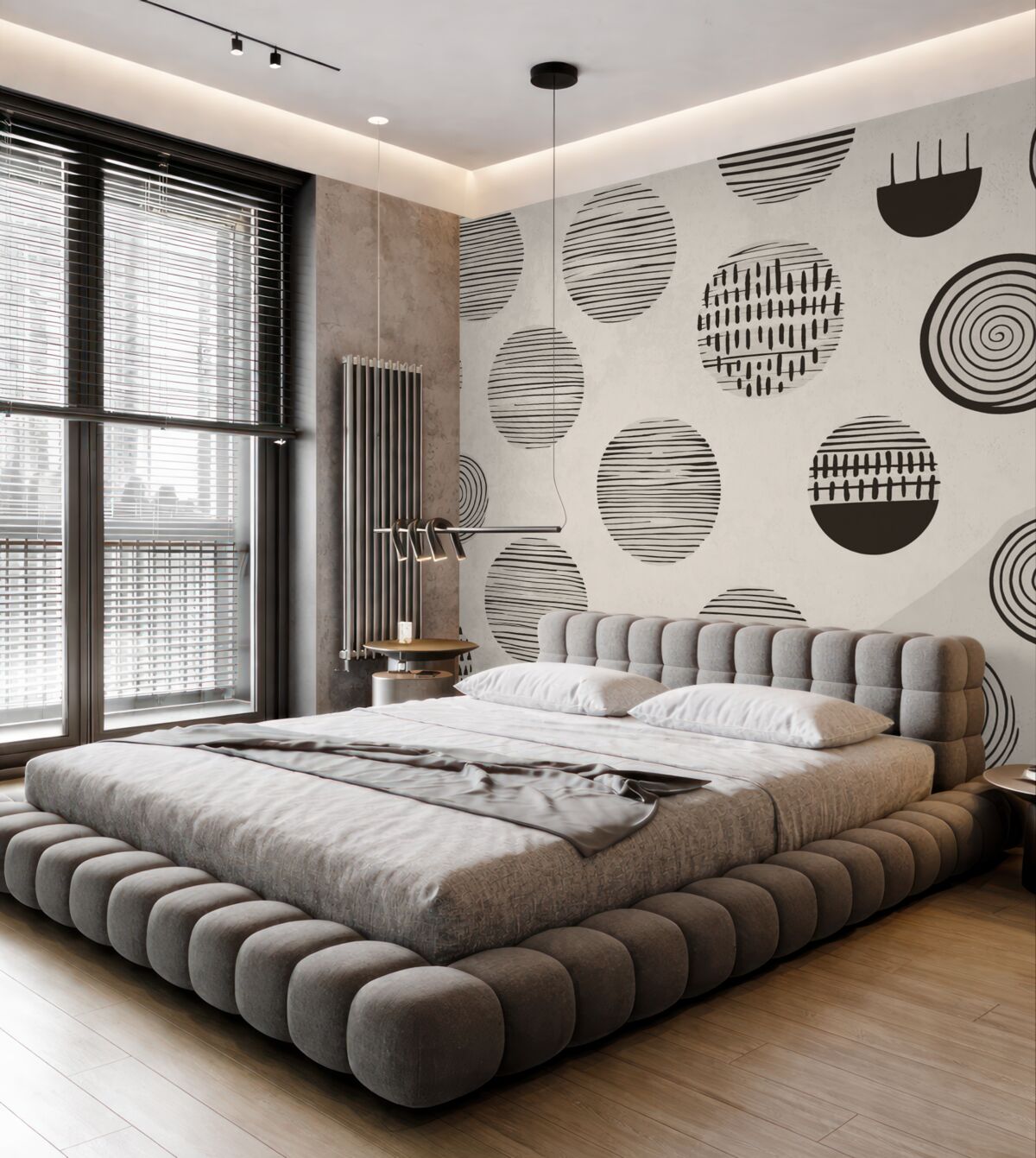 Fototapeta Wzory graficzne o charakterze abstrakcyjnym.