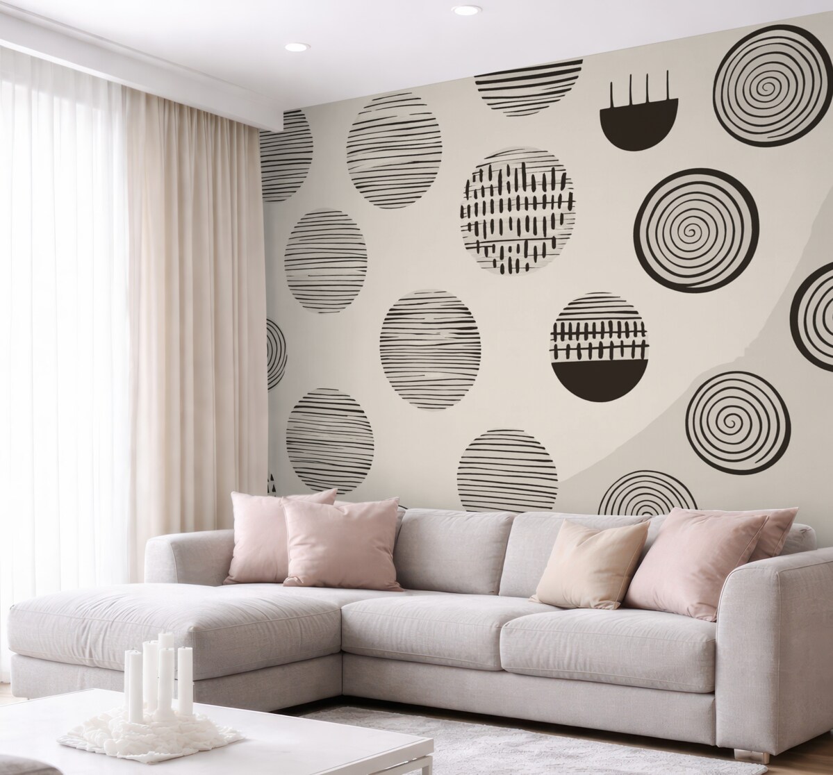 Fototapeta Wzory graficzne o charakterze abstrakcyjnym.