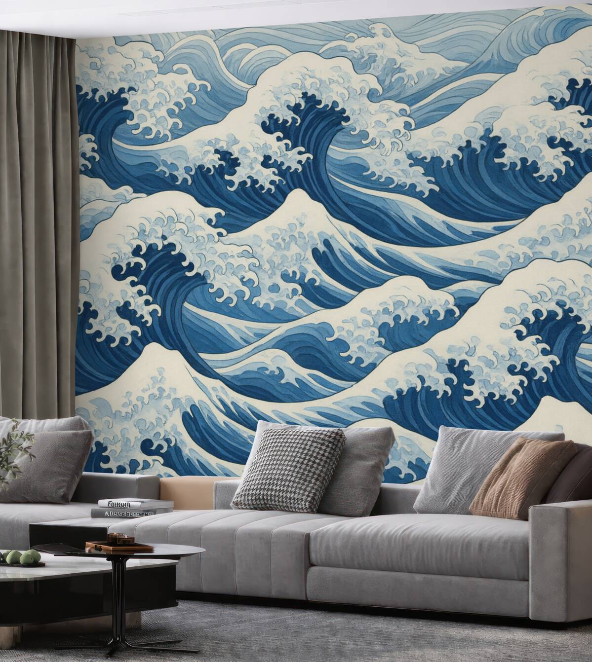 Fototapeta Japońskie zmarszczki na wodzie