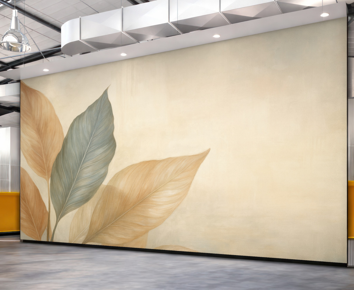 Fototapeta Liście w stylu retro.