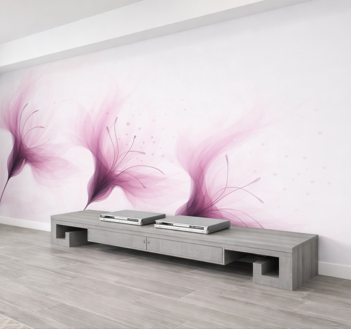 Fototapeta Wielkie różowe kwiaty