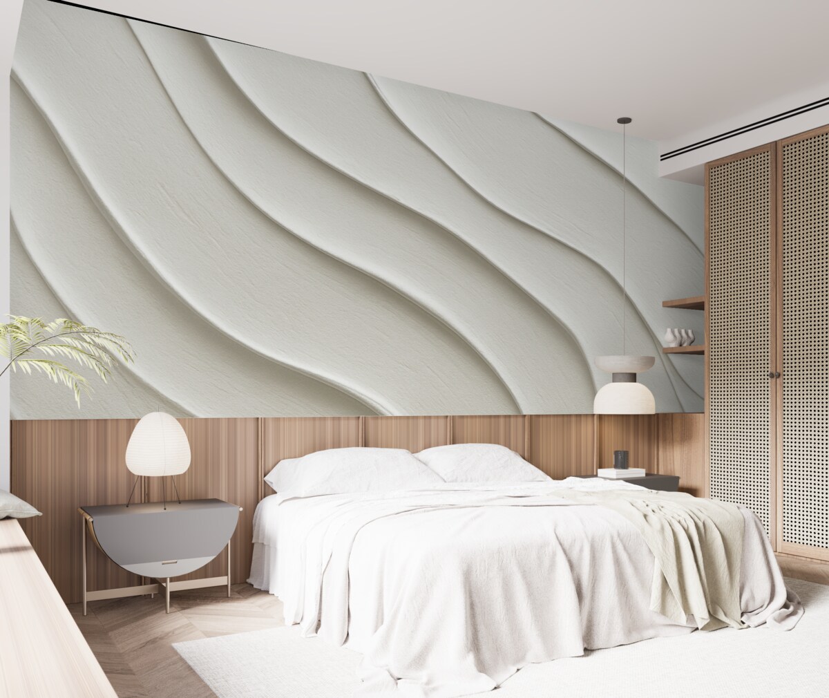 Fototapeta Skutek delikatnej betonowej ściany.