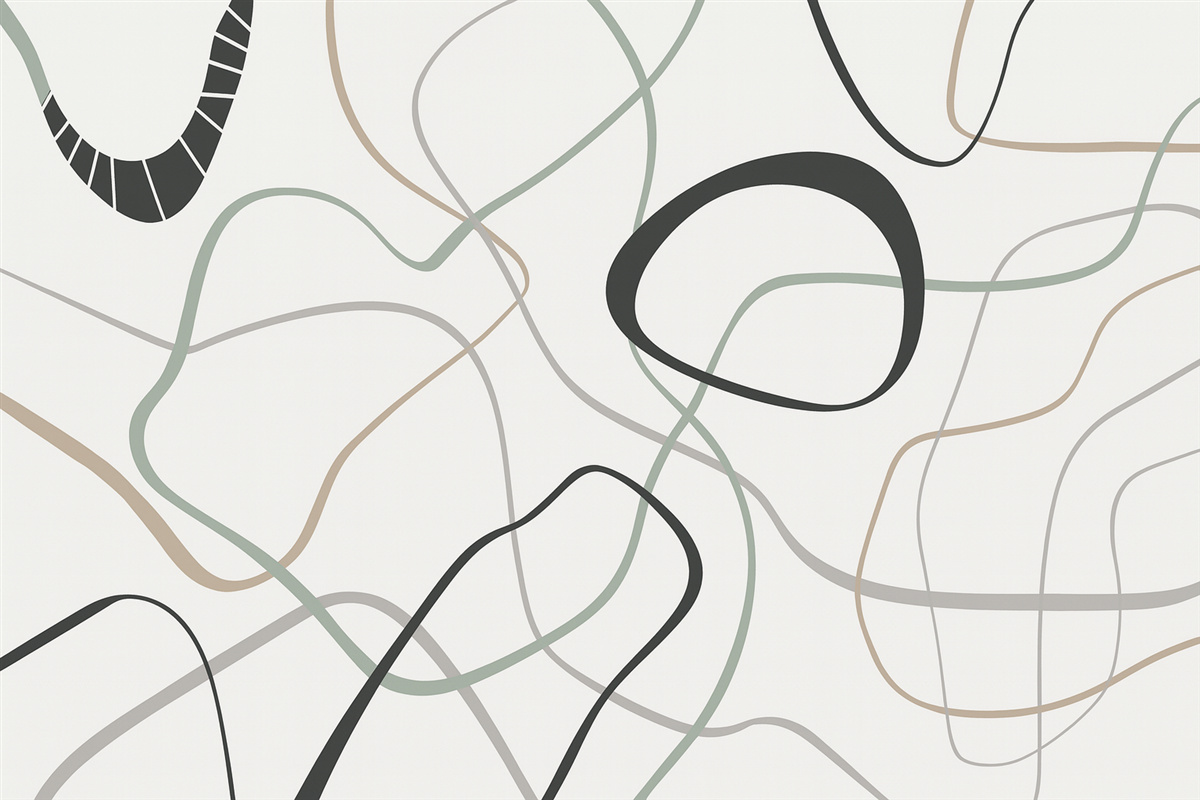 Fototapeta Abstrakcyjne okrągłe kręgi.