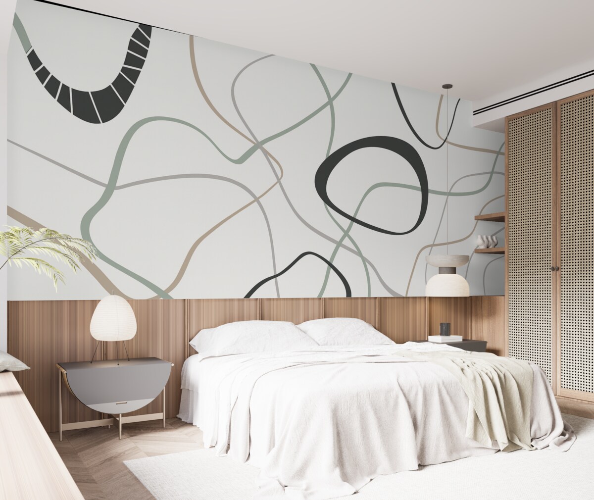 Fototapeta Abstrakcyjne okrągłe kręgi.