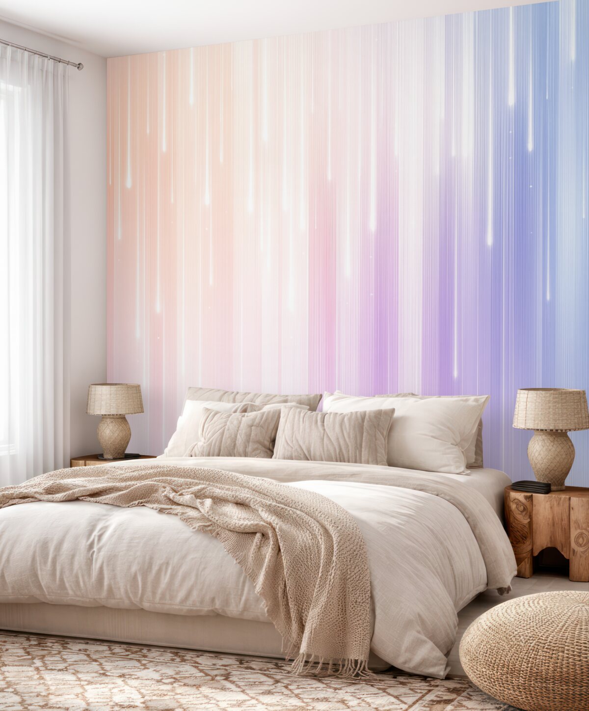 Fototapeta Wielobarwne abstrakcyjne linie.