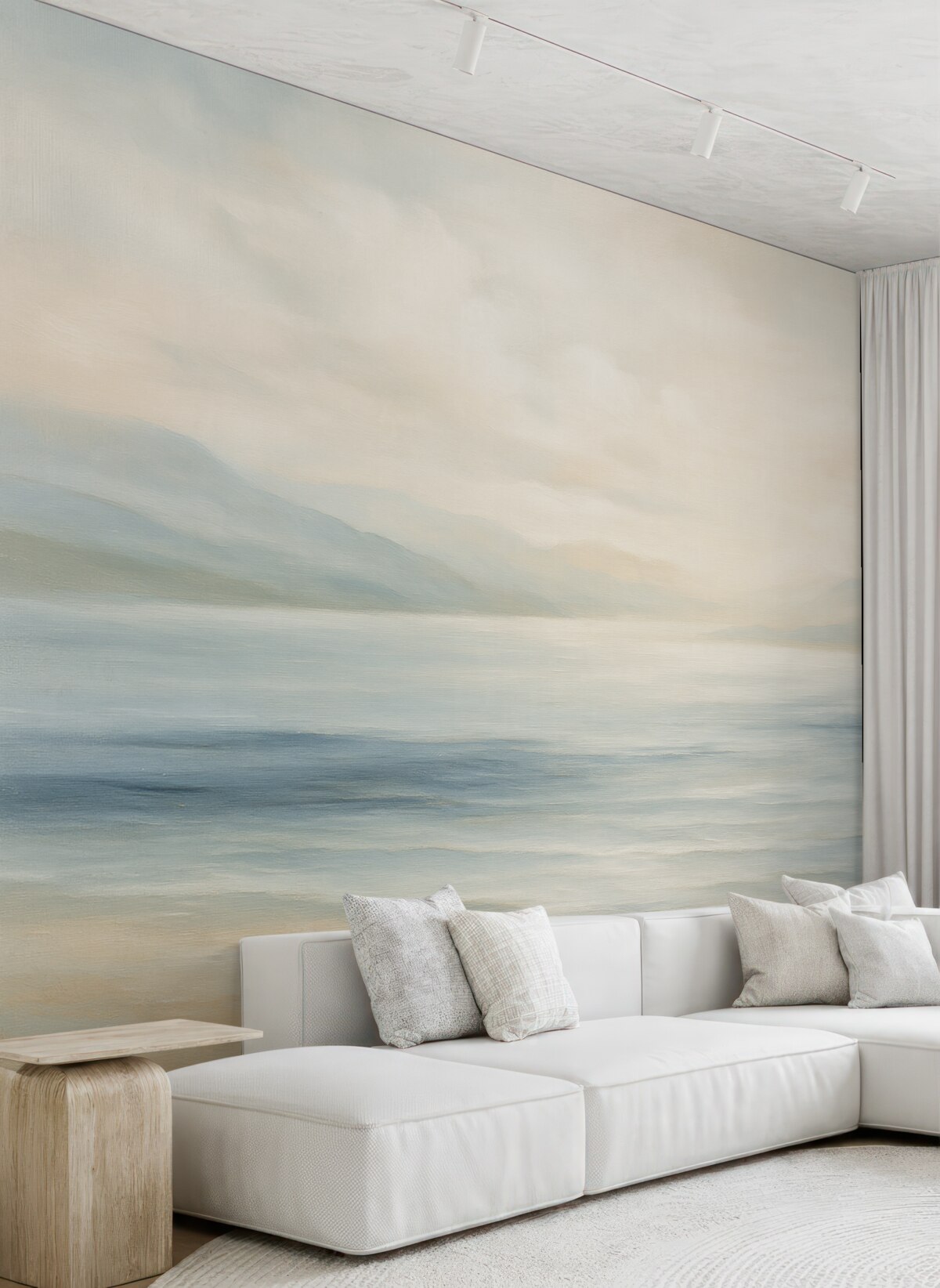 Fototapeta Prosty krajobraz nadmorski.