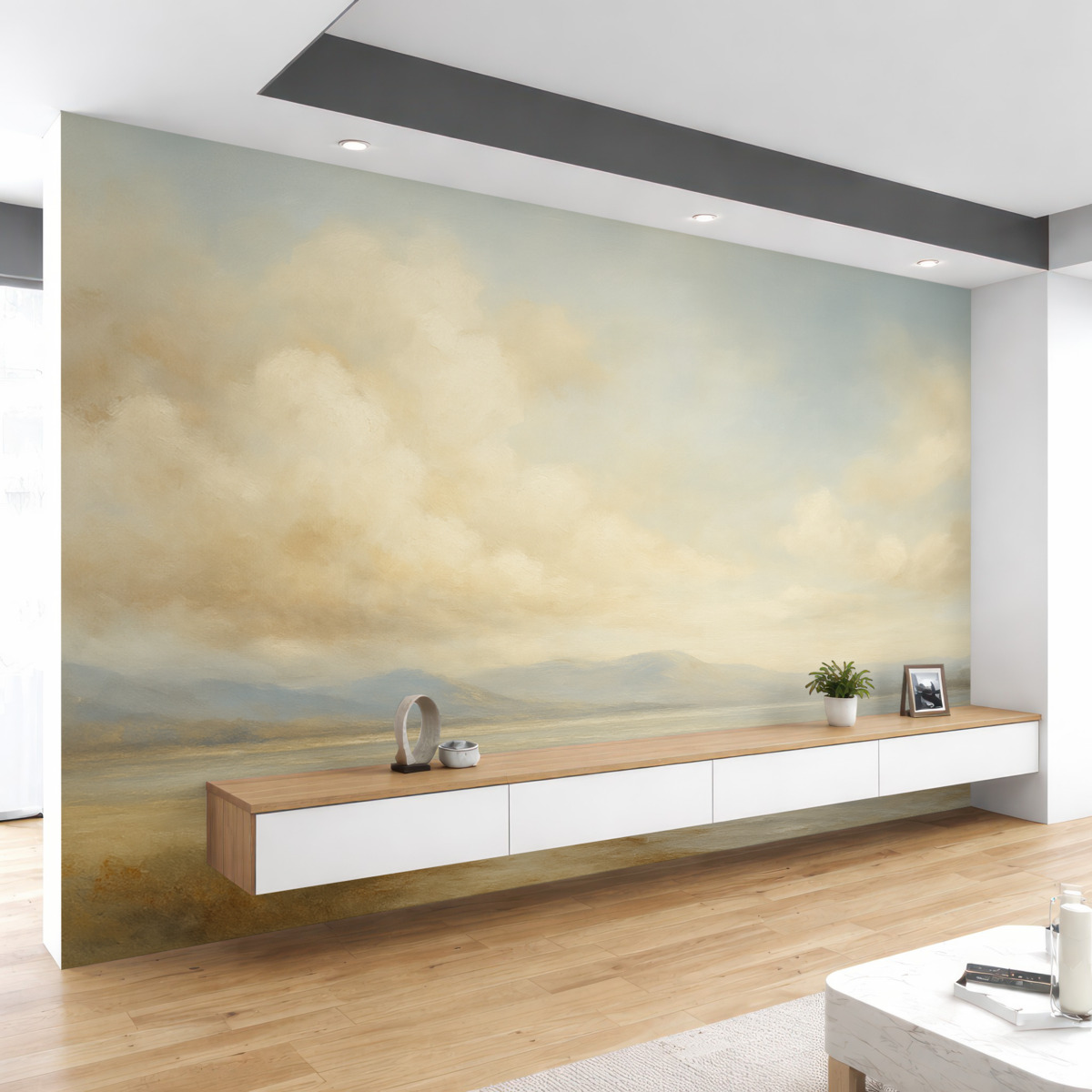 Fototapeta Pejzaż w cichej tonacji.