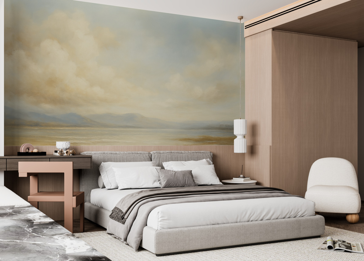 Fototapeta Pejzaż w cichej tonacji.