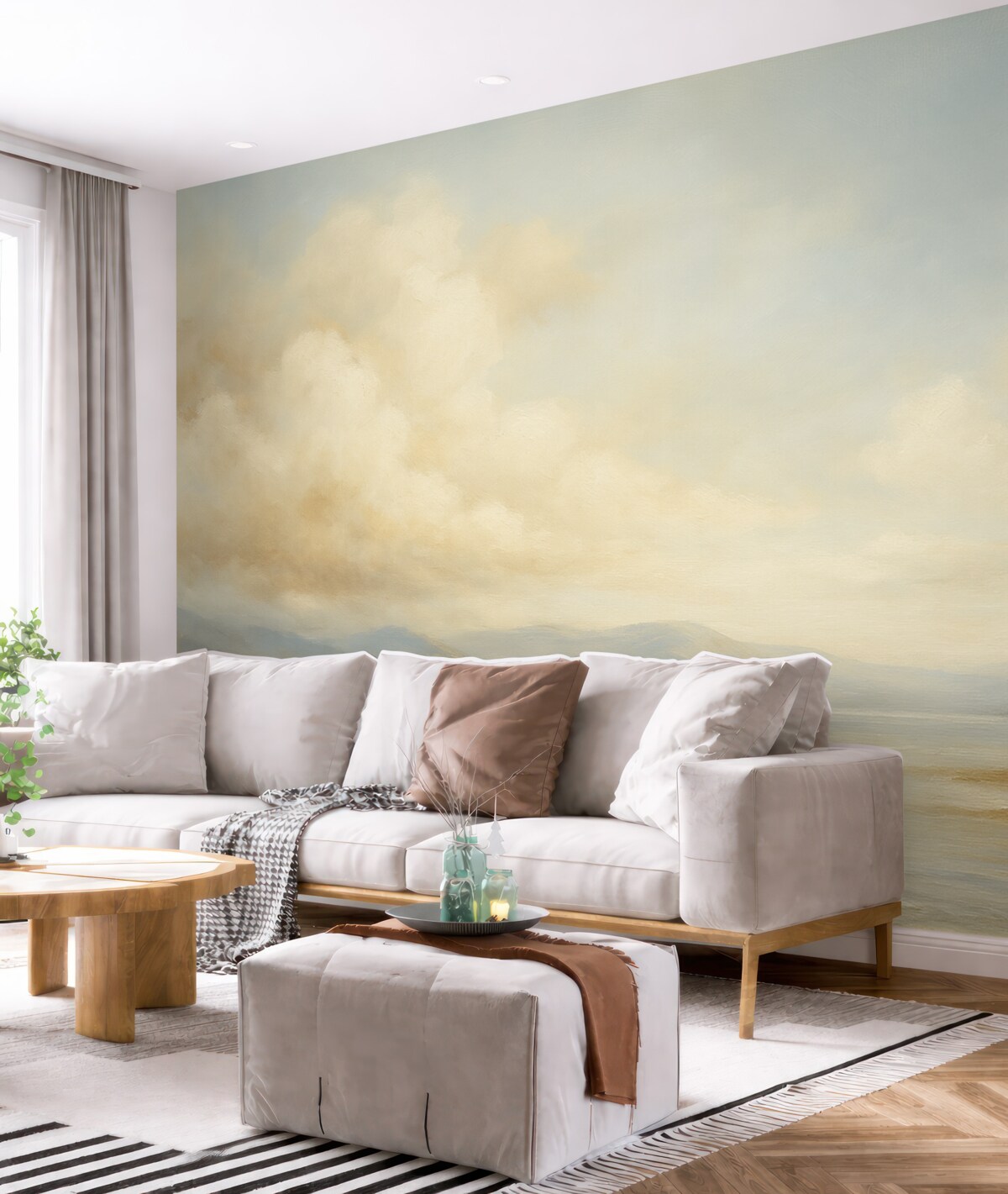 Fototapeta Pejzaż w cichej tonacji.