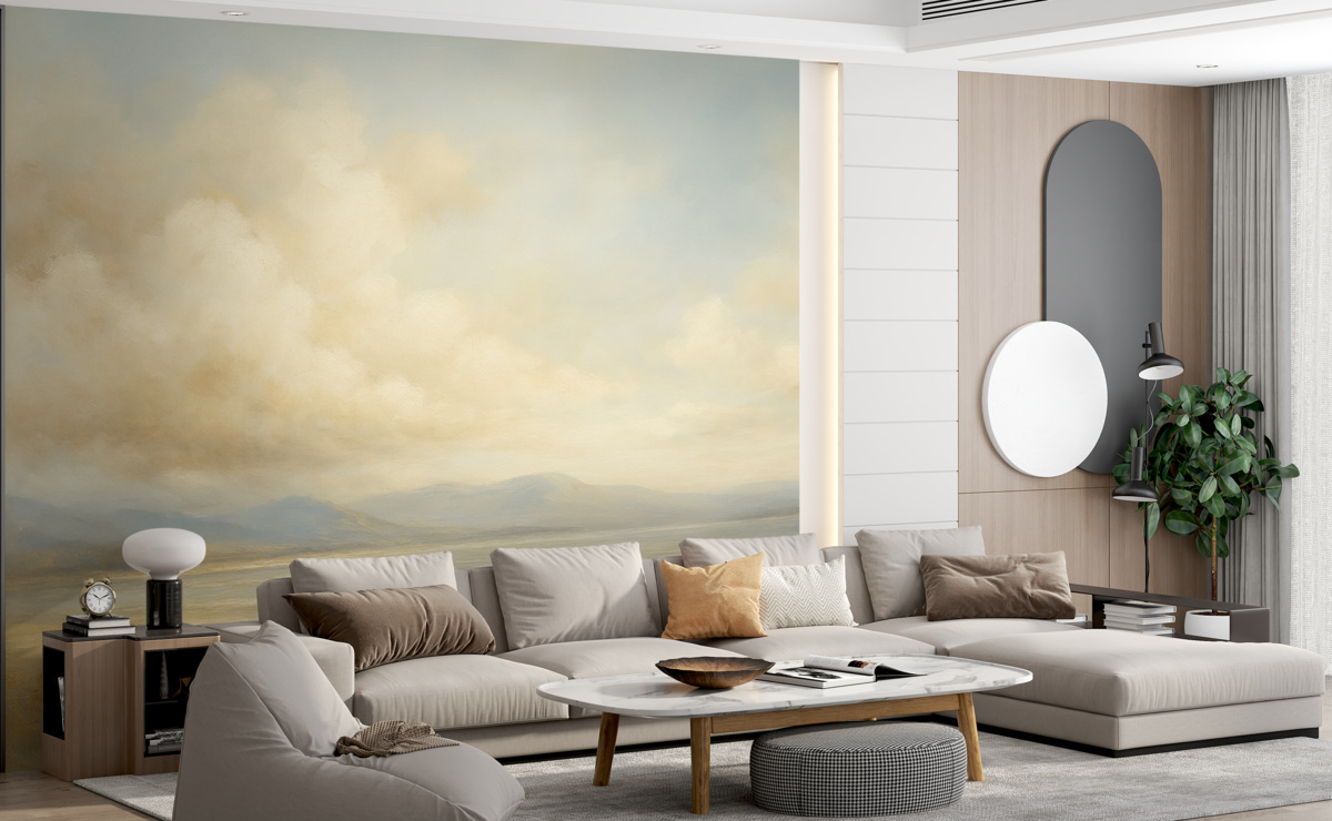 Fototapeta Pejzaż w cichej tonacji.