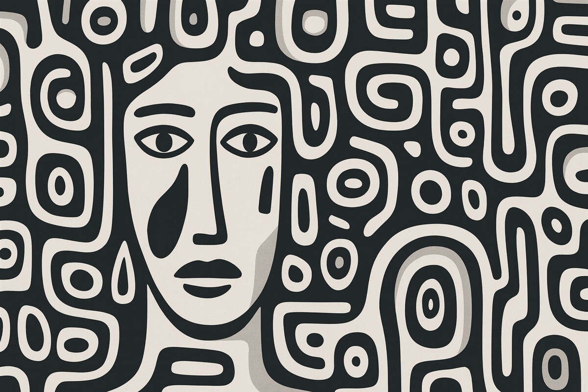 Fototapeta Abstrakcyjna postać.